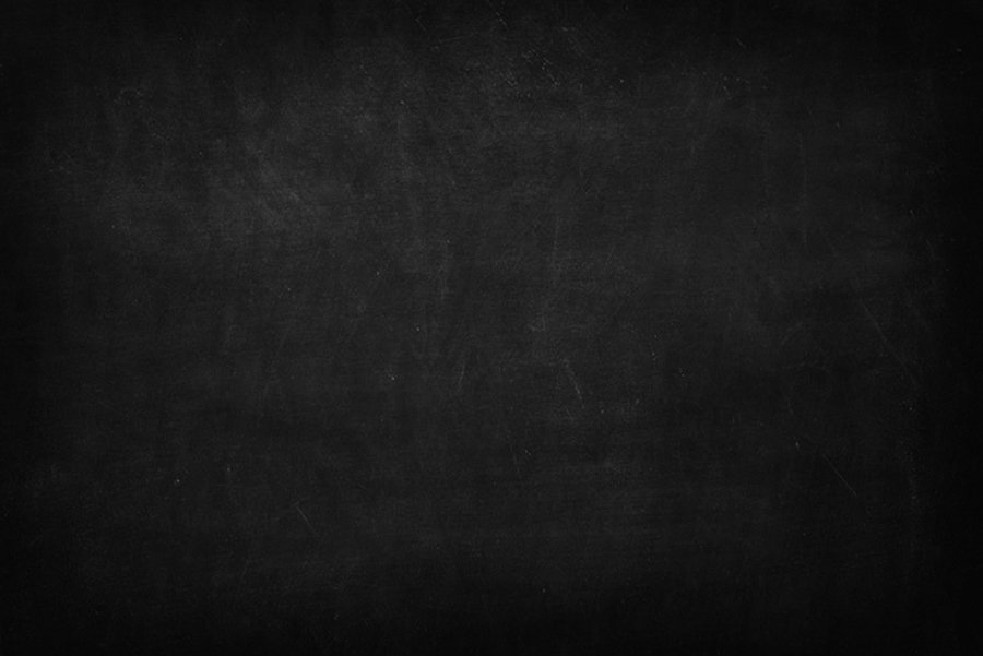 Blank black chalkboard.