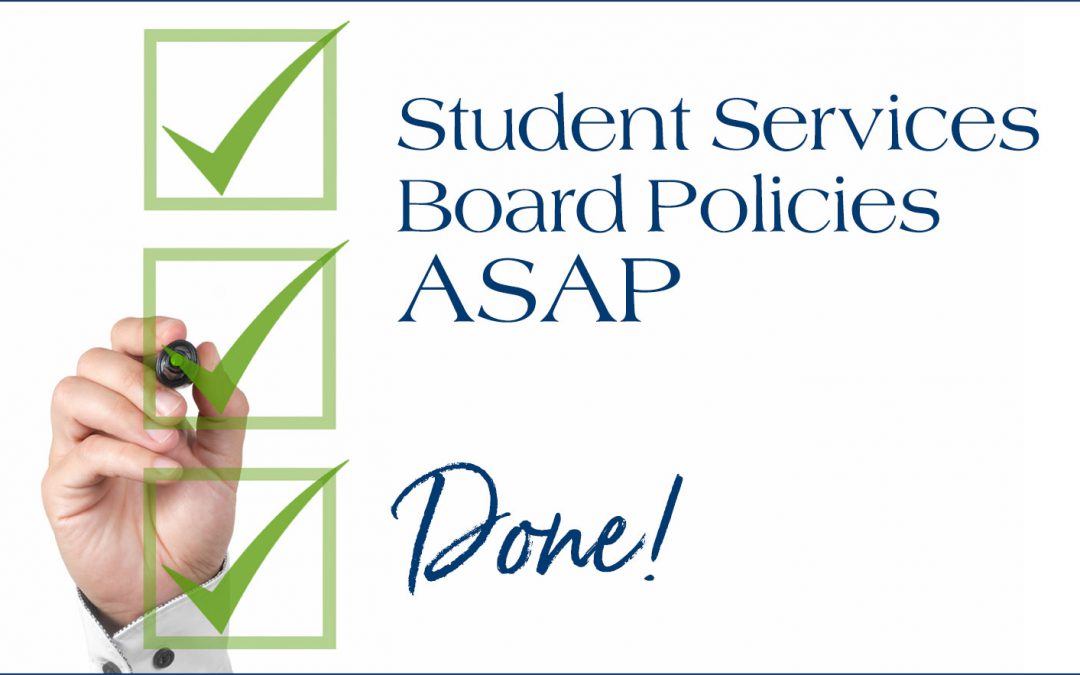 Student Services Board Policies ASAP