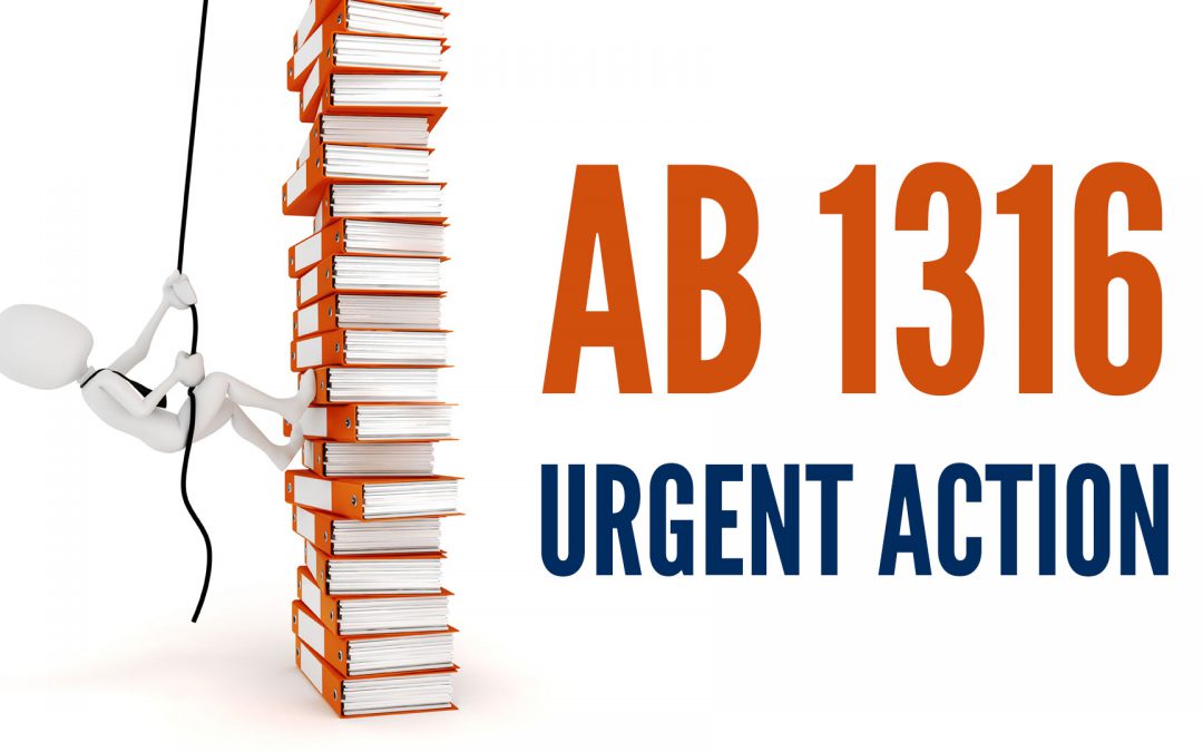 AB 1316 Urgent Action