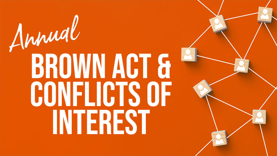 Brown Act & Conflicts of Interest