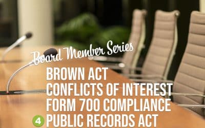 Public Records Act (Board Member Series)