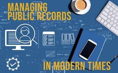 Managing Records in Modern Times
