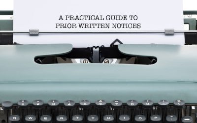 A Practical Guide to Prior Written Notices